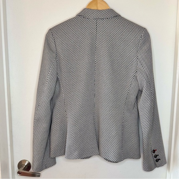 BODEN Canonbury Blazer Jacket Women’s U.S. Size 8 Preppy Cotton Tweed Blend EUC - Picture 7 of 7